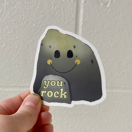 You Rock Vinyl Sticker