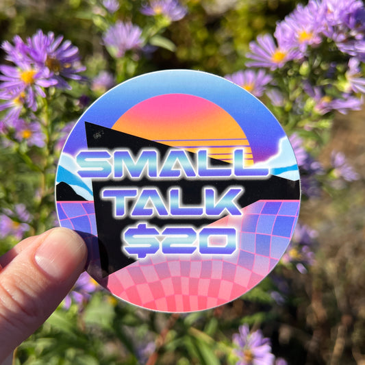 small talk sticker